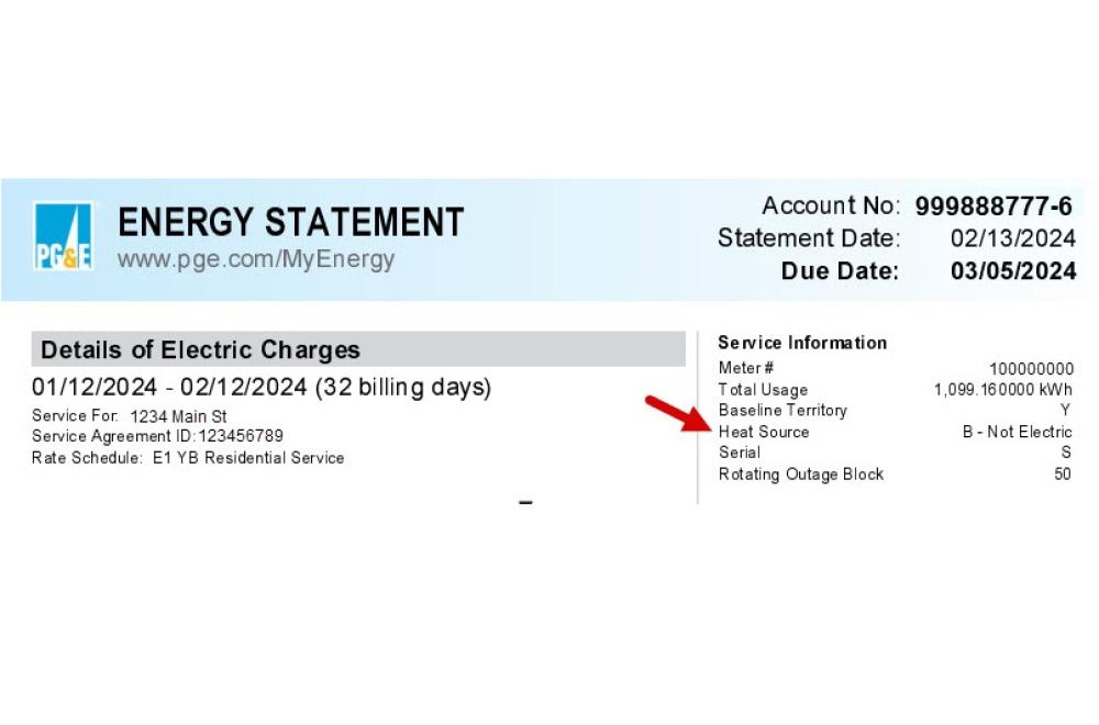 pge example bill